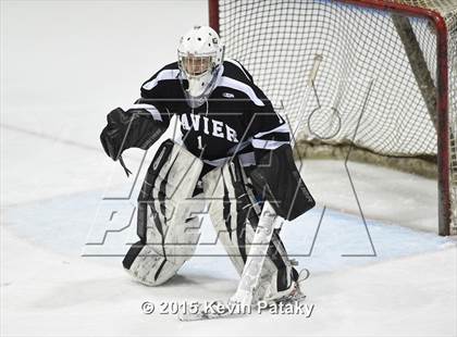 Thumbnail 2 in Xavier vs. Darien (CIAC D1 Semiinal) photogallery.