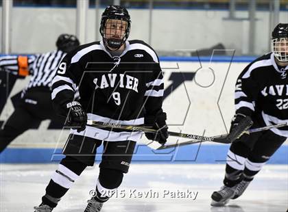 Thumbnail 3 in Xavier vs. Darien (CIAC D1 Semiinal) photogallery.