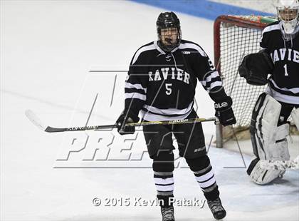 Thumbnail 2 in Xavier vs. Darien (CIAC D1 Semiinal) photogallery.