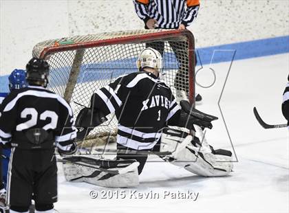 Thumbnail 3 in Xavier vs. Darien (CIAC D1 Semiinal) photogallery.