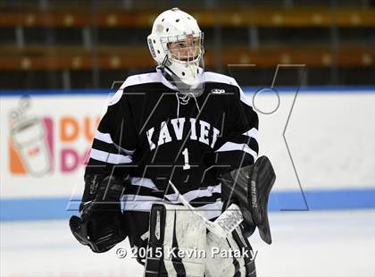 Thumbnail 1 in Xavier vs. Darien (CIAC D1 Semiinal) photogallery.