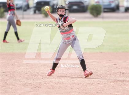 Thumbnail 2 in Monument Valley vs Mogollon (Chandler Prep Softball Classic) photogallery.