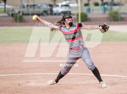 Thumbnail 2 in Monument Valley vs Mogollon (Chandler Prep Softball Classic) photogallery.