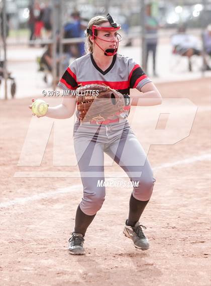 Thumbnail 2 in Monument Valley vs Mogollon (Chandler Prep Softball Classic) photogallery.