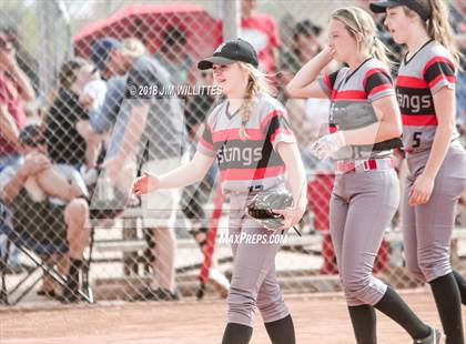 Thumbnail 2 in Monument Valley vs Mogollon (Chandler Prep Softball Classic) photogallery.