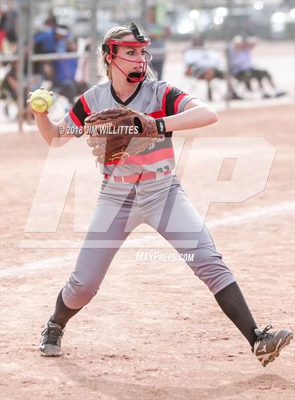 Thumbnail 3 in Monument Valley vs Mogollon (Chandler Prep Softball Classic) photogallery.