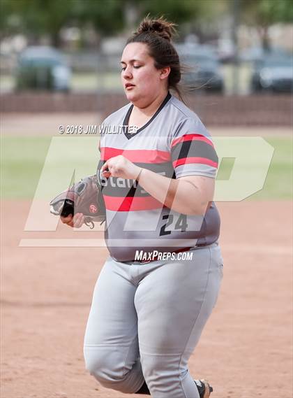 Thumbnail 1 in Monument Valley vs Mogollon (Chandler Prep Softball Classic) photogallery.