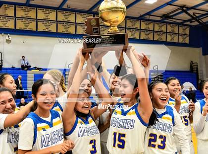 Thumbnail 2 in Fort Thomas vs. Mogollon  (AIA 1A Trophy Ceremony) photogallery.