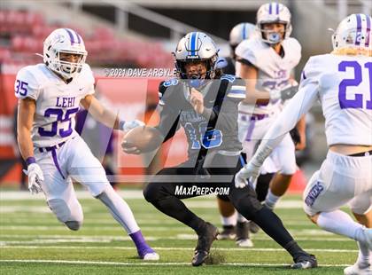 Thumbnail 2 in Stansbury vs. Lehi (UHSAA 5A Semifinal) photogallery.