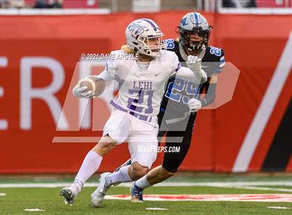 Thumbnail 3 in Stansbury vs. Lehi (UHSAA 5A Semifinal) photogallery.