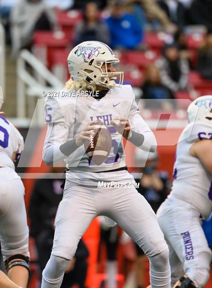 Thumbnail 3 in Stansbury vs. Lehi (UHSAA 5A Semifinal) photogallery.