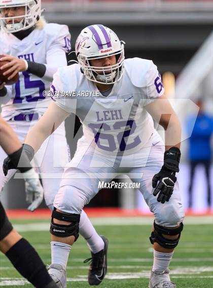 Thumbnail 2 in Stansbury vs. Lehi (UHSAA 5A Semifinal) photogallery.