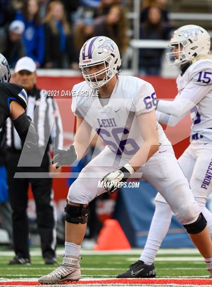 Thumbnail 2 in Stansbury vs. Lehi (UHSAA 5A Semifinal) photogallery.