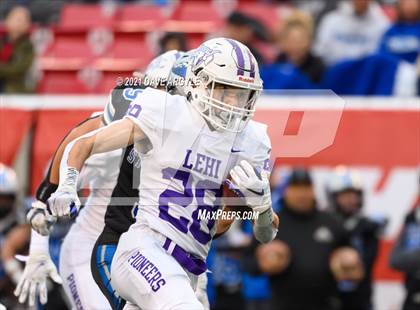Thumbnail 2 in Stansbury vs. Lehi (UHSAA 5A Semifinal) photogallery.