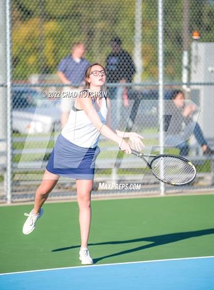 Thumbnail 1 in Mynderse Academy @ Geneva (NYSPHSAA Sectionals Round 1 Doubles) photogallery.