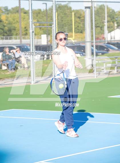 Thumbnail 3 in Mynderse Academy @ Geneva (NYSPHSAA Sectionals Round 1 Doubles) photogallery.