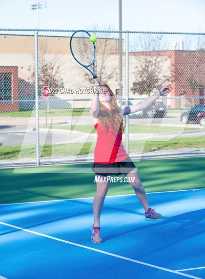 Thumbnail 3 in Mynderse Academy @ Geneva (NYSPHSAA Sectionals Round 1 Doubles) photogallery.