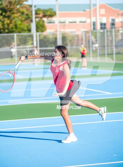 Thumbnail 3 in Mynderse Academy @ Geneva (NYSPHSAA Sectionals Round 1 Doubles) photogallery.