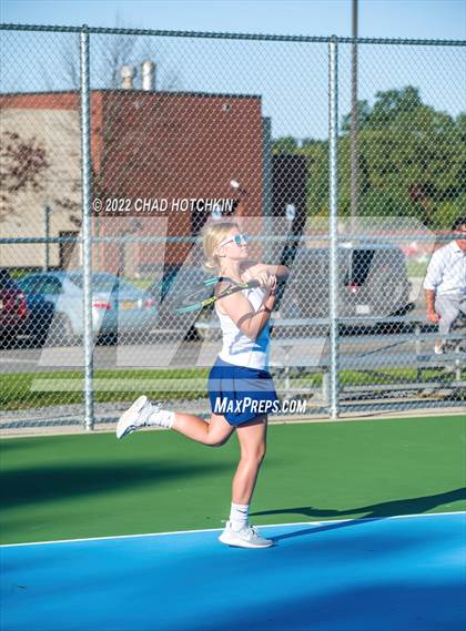 Thumbnail 1 in Mynderse Academy @ Geneva (NYSPHSAA Sectionals Round 1 Doubles) photogallery.