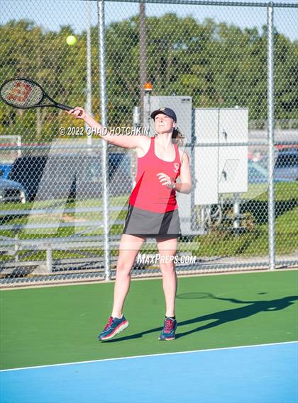 Thumbnail 1 in Mynderse Academy @ Geneva (NYSPHSAA Sectionals Round 1 Doubles) photogallery.
