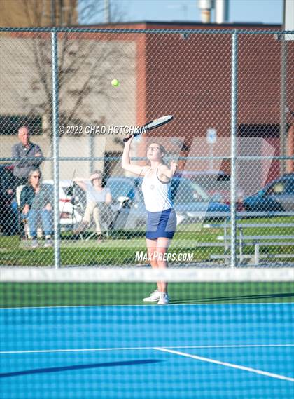 Thumbnail 2 in Mynderse Academy @ Geneva (NYSPHSAA Sectionals Round 1 Doubles) photogallery.