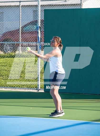 Thumbnail 1 in Mynderse Academy @ Geneva (NYSPHSAA Sectionals Round 1 Doubles) photogallery.