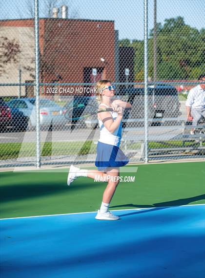 Thumbnail 2 in Mynderse Academy @ Geneva (NYSPHSAA Sectionals Round 1 Doubles) photogallery.