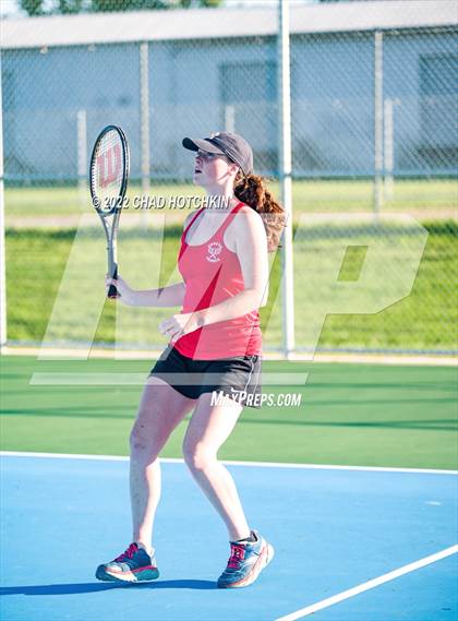 Thumbnail 3 in Mynderse Academy @ Geneva (NYSPHSAA Sectionals Round 1 Doubles) photogallery.