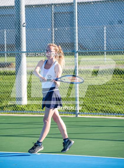 Thumbnail 3 in Mynderse Academy @ Geneva (NYSPHSAA Sectionals Round 1 Doubles) photogallery.