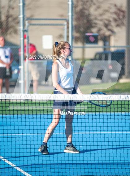 Thumbnail 1 in Mynderse Academy @ Geneva (NYSPHSAA Sectionals Round 1 Doubles) photogallery.