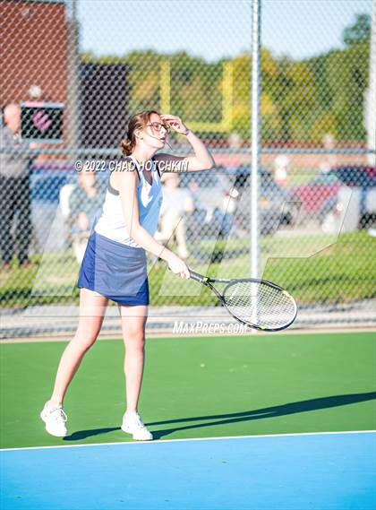 Thumbnail 1 in Mynderse Academy @ Geneva (NYSPHSAA Sectionals Round 1 Doubles) photogallery.