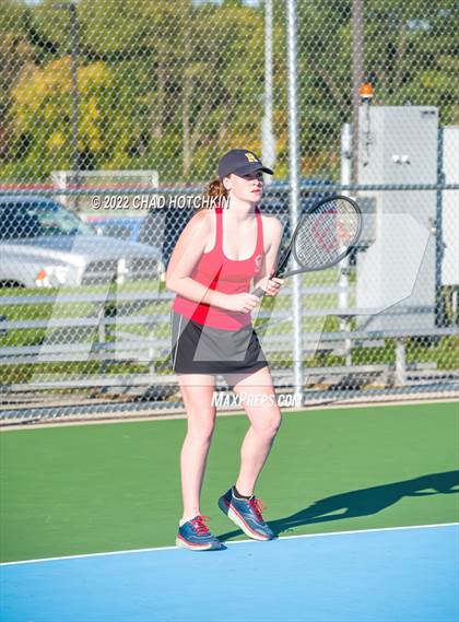 Thumbnail 3 in Mynderse Academy @ Geneva (NYSPHSAA Sectionals Round 1 Doubles) photogallery.