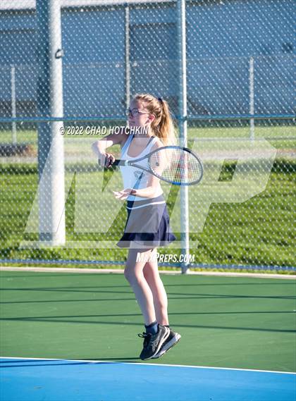Thumbnail 2 in Mynderse Academy @ Geneva (NYSPHSAA Sectionals Round 1 Doubles) photogallery.