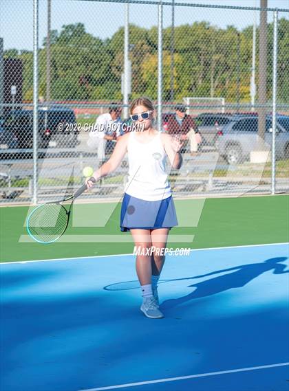 Thumbnail 1 in Mynderse Academy @ Geneva (NYSPHSAA Sectionals Round 1 Doubles) photogallery.