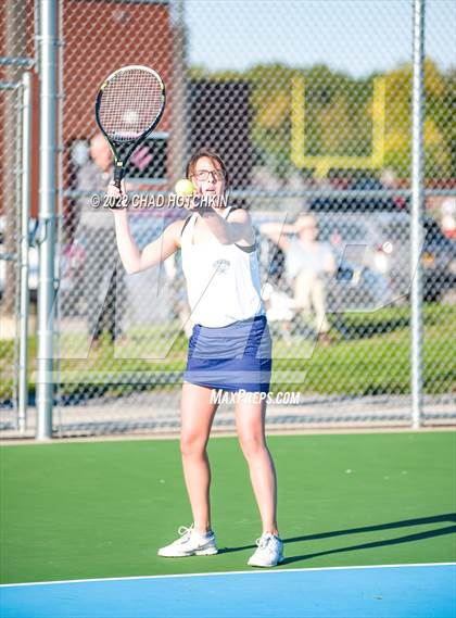 Thumbnail 3 in Mynderse Academy @ Geneva (NYSPHSAA Sectionals Round 1 Doubles) photogallery.
