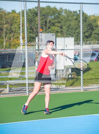 Thumbnail 2 in Mynderse Academy @ Geneva (NYSPHSAA Sectionals Round 1 Doubles) photogallery.