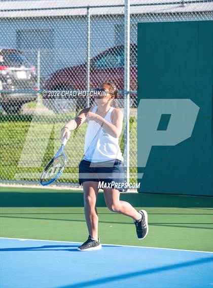 Thumbnail 3 in Mynderse Academy @ Geneva (NYSPHSAA Sectionals Round 1 Doubles) photogallery.