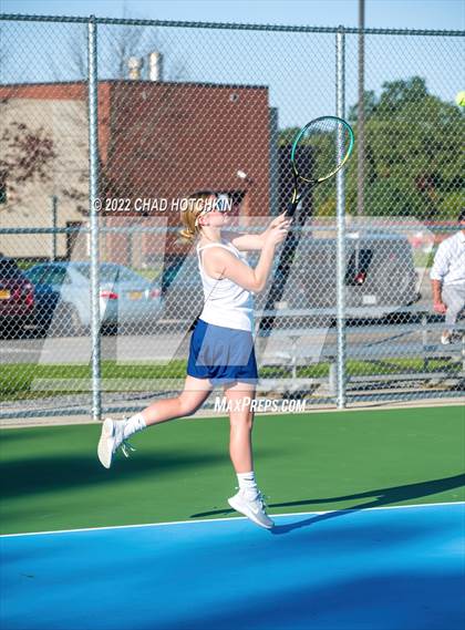 Thumbnail 2 in Mynderse Academy @ Geneva (NYSPHSAA Sectionals Round 1 Doubles) photogallery.