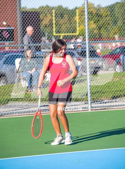 Thumbnail 3 in Mynderse Academy @ Geneva (NYSPHSAA Sectionals Round 1 Doubles) photogallery.