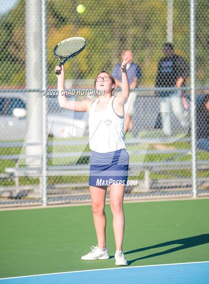 Thumbnail 1 in Mynderse Academy @ Geneva (NYSPHSAA Sectionals Round 1 Doubles) photogallery.