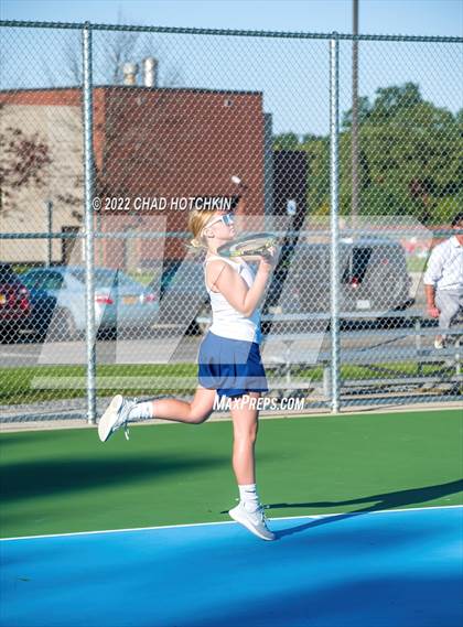 Thumbnail 3 in Mynderse Academy @ Geneva (NYSPHSAA Sectionals Round 1 Doubles) photogallery.