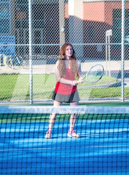 Thumbnail 3 in Mynderse Academy @ Geneva (NYSPHSAA Sectionals Round 1 Doubles) photogallery.