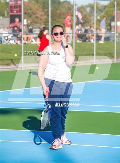 Thumbnail 2 in Mynderse Academy @ Geneva (NYSPHSAA Sectionals Round 1 Doubles) photogallery.