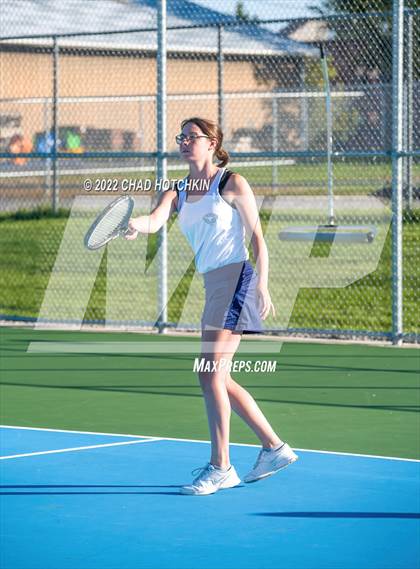 Thumbnail 1 in Mynderse Academy @ Geneva (NYSPHSAA Sectionals Round 1 Doubles) photogallery.