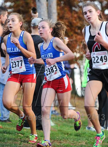 Thumbnail 3 in CIAC Cross Country Championships (Girls Open) photogallery.
