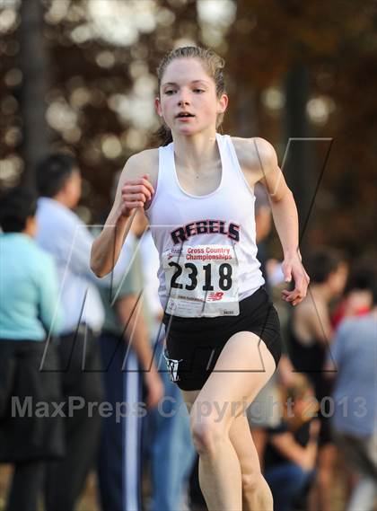 Thumbnail 2 in CIAC Cross Country Championships (Girls Open) photogallery.