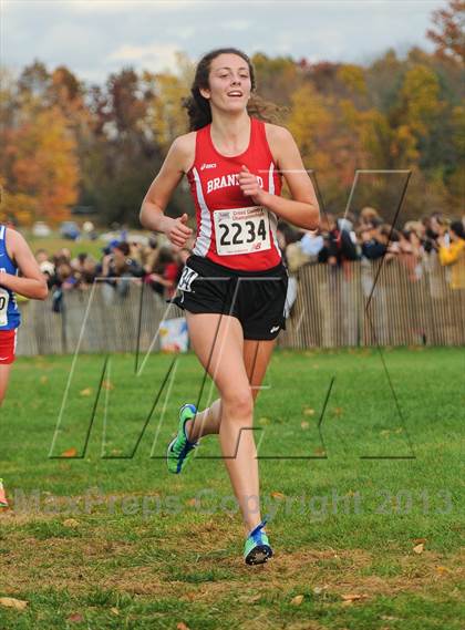 Thumbnail 2 in CIAC Cross Country Championships (Girls Open) photogallery.