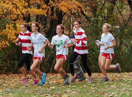Thumbnail 1 in CIAC Cross Country Championships (Girls Open) photogallery.
