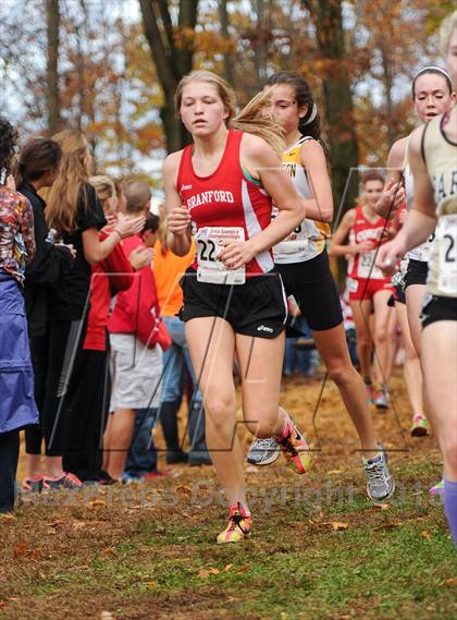 Thumbnail 3 in CIAC Cross Country Championships (Girls Open) photogallery.