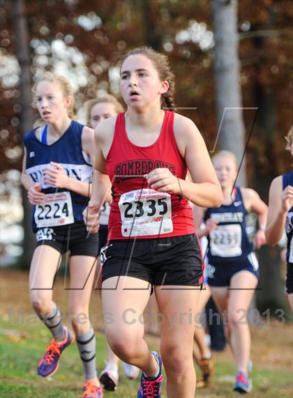 Thumbnail 1 in CIAC Cross Country Championships (Girls Open) photogallery.